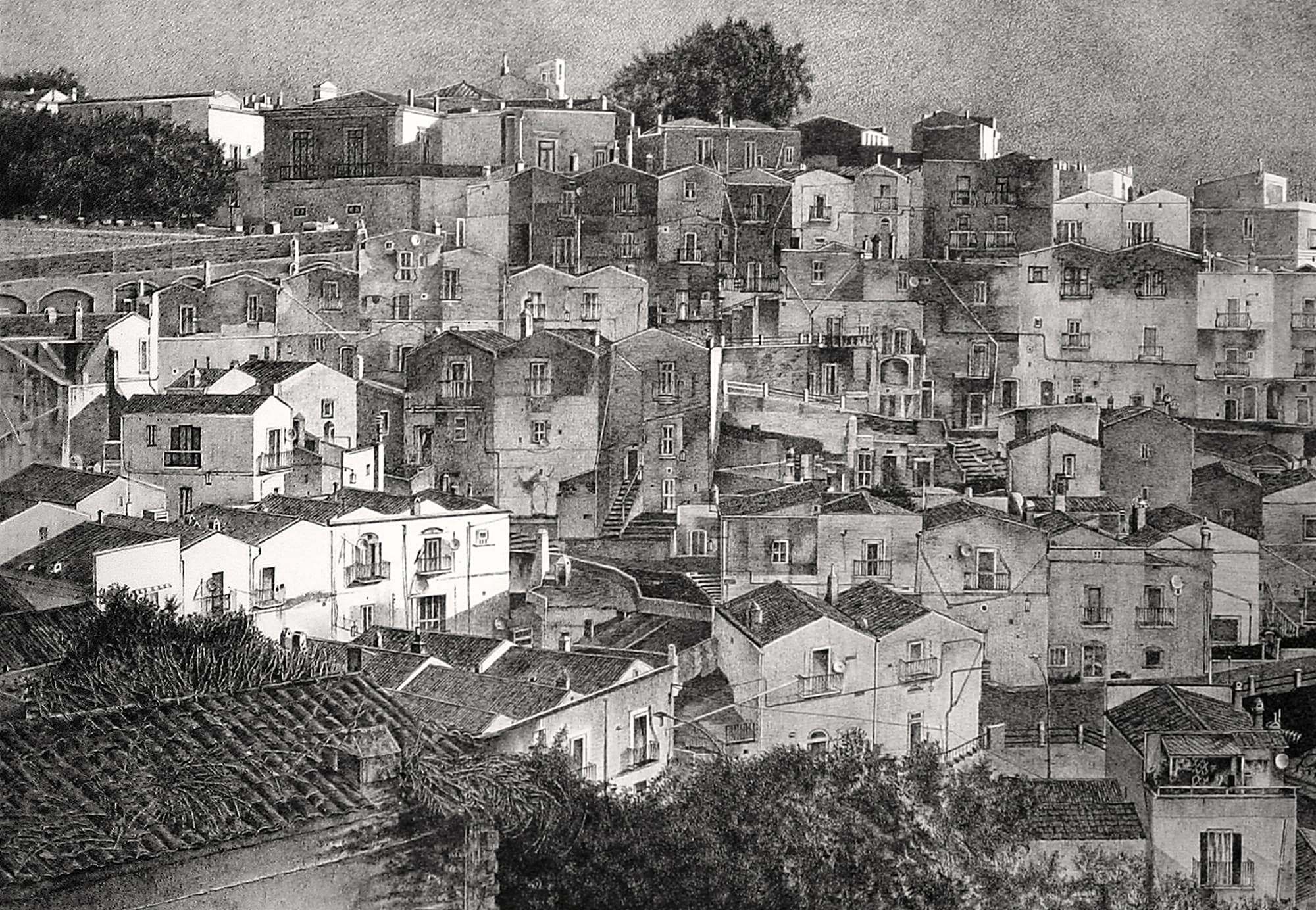 Zeichnung Alba — Monte Sant Angelo