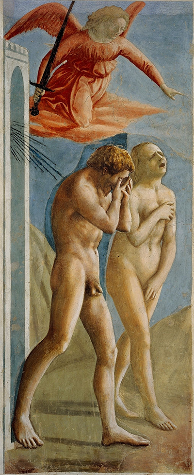 Adam & Eva, Brancacci-Kapelle